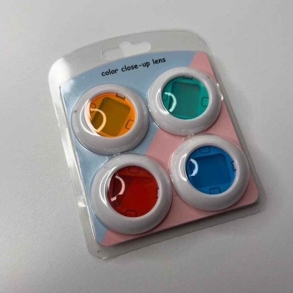 Instax‎ Instant Camera Lens Filters Colors Green Orange Red Blue Tint Universal